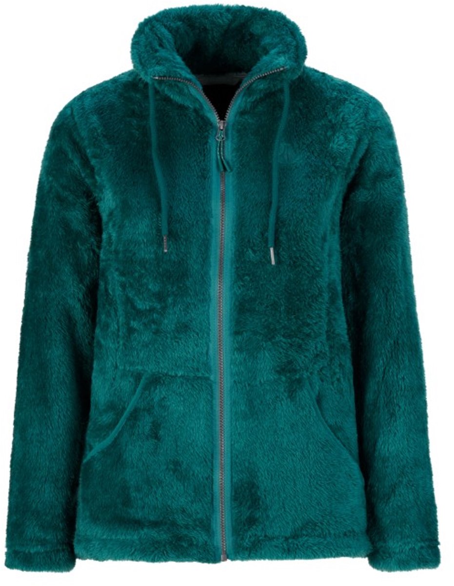 BJØRNSON Elin Fleece Vest Dames 4 Seizoenen Donkergroen