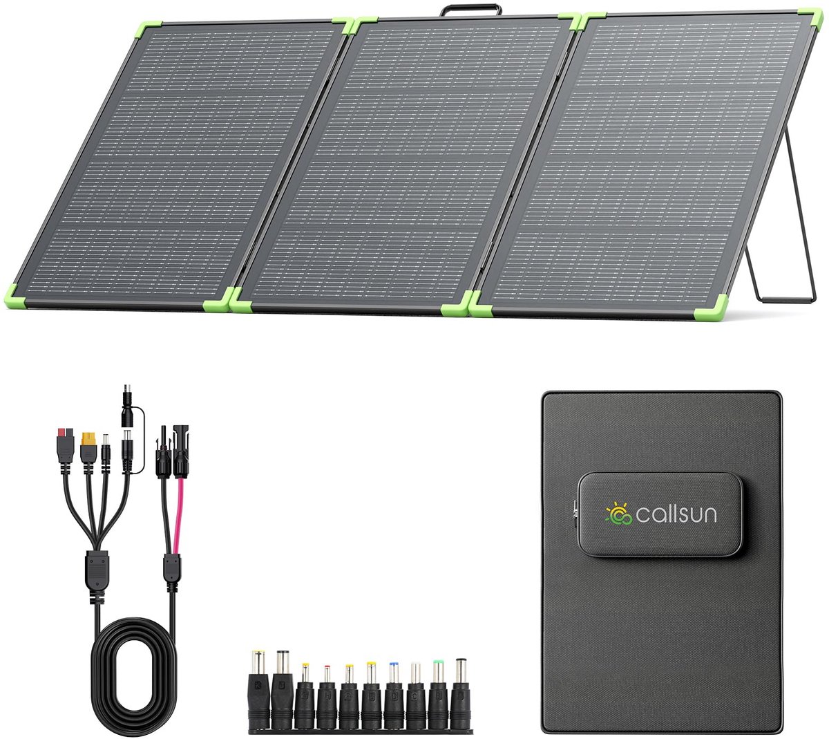 Draagbaar zonnepaneel 200 W - N-type 16BB zonnecellen - Efficiënte energieoplossing - ShopVlot