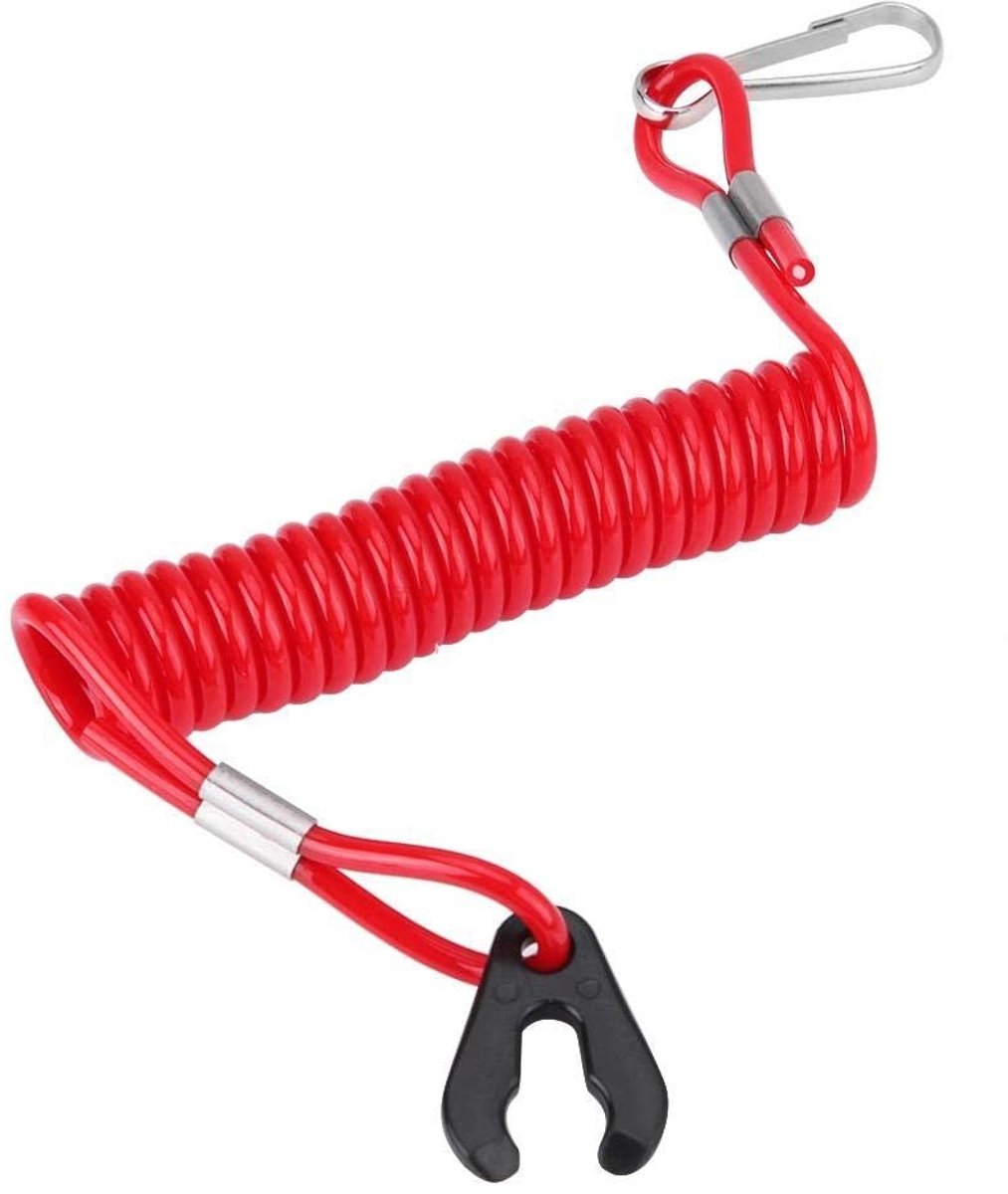 Kill switch reminder kabel en ontstekingsschakelaar voor motorboot en buitenboordmotoren
