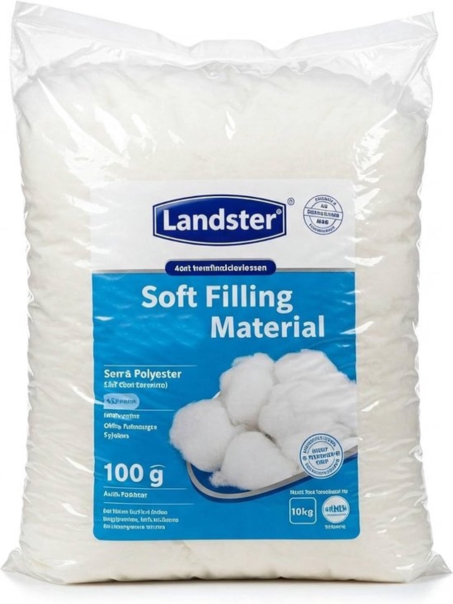 Grote Verpakking Witte Vulwatten 6KG - Kussenvulling, Knutselmateriaal en Poppenvulling