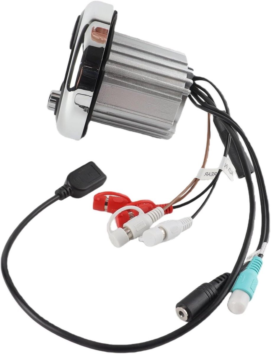 Maritieme Audio - Muziek Ontvanger - Recreatie Vaartuig - Verliesvrije Audio - 4x50 Watt - Zwart