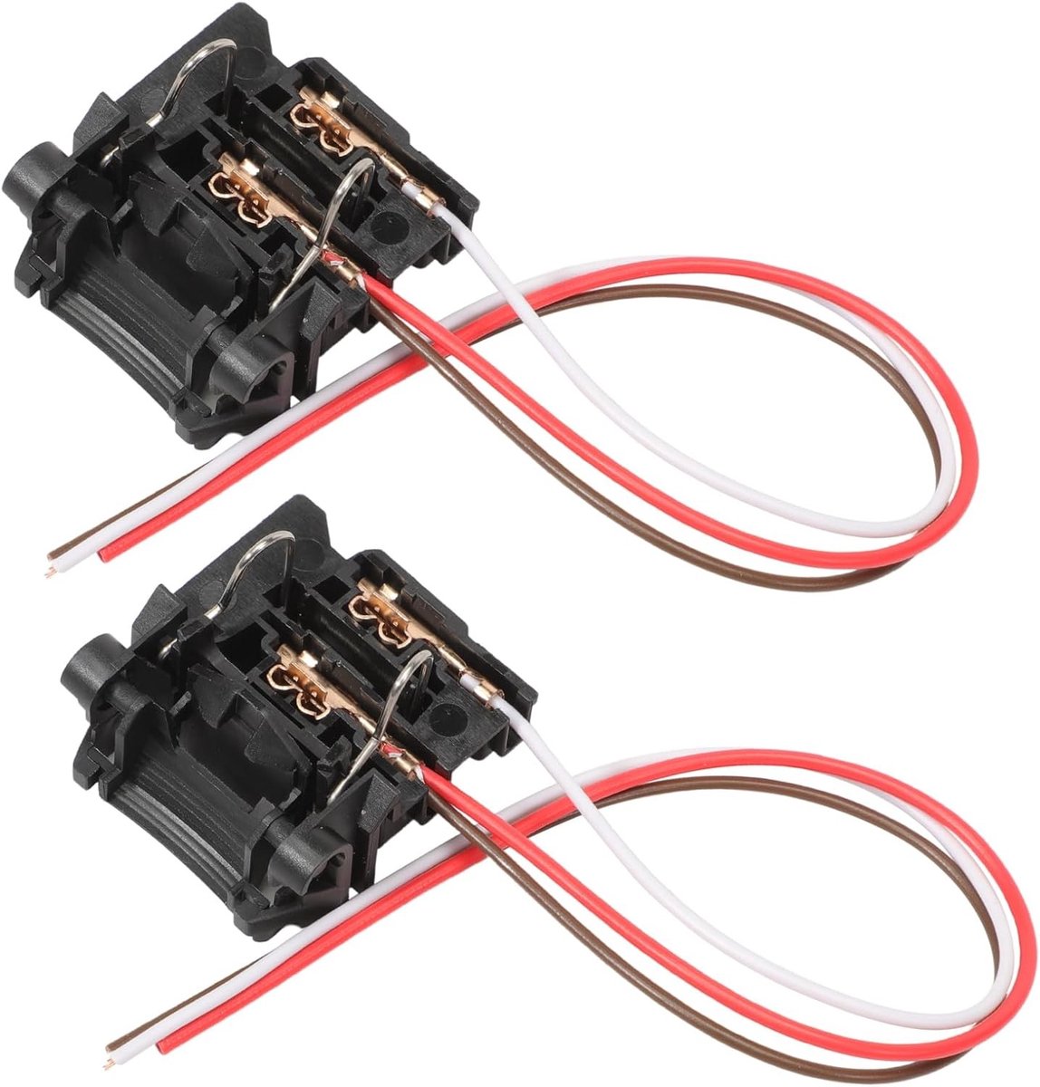 H7 Lampaansluitingen voor Ford Focus MK2 MK3 - 2 Stuks met 20cm Kabel en Lampenhouder voor Autoverlichting