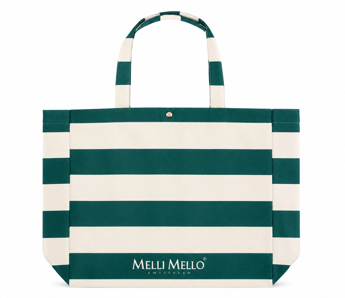 Melli Mello Totebag Tulip Stripe - Polyester/Katoen / 42 x 38 cm