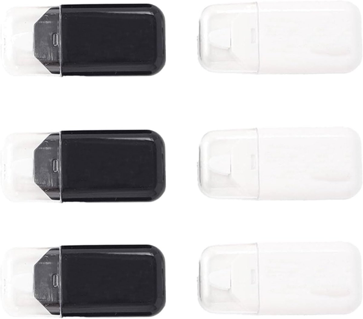 Mini Correctietape Set van 6 Stuks, Handige Rollers voor School en Kantoor, Perfect voor Fotoalbums en Creatieve Projecten