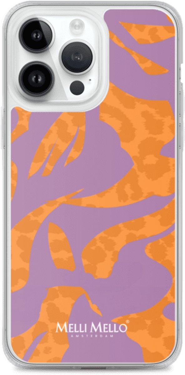 Melli Mello Telefoonhoesje Tangerine Twist (Soft case) - Apple iPhone 14 Pro Max