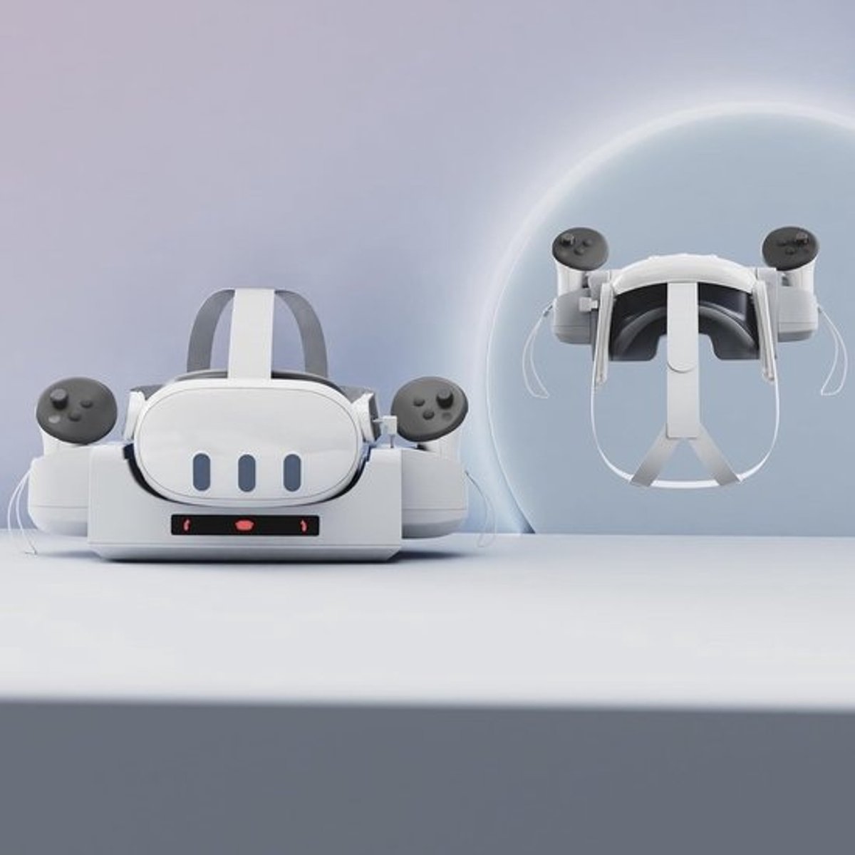 VR Oplaadstandaard en Displayhouder 2 in 1 - VR Charger Station voor Headsets en Controllers