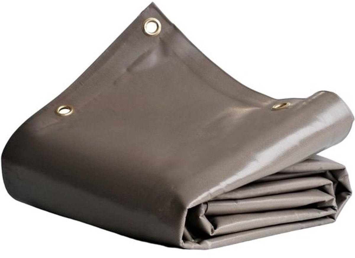 Dekzeil voor Carport - Afdekzeil Beschermhoes - Voertuig Beschermen - 100% Waterdicht - 2x3 m - Taupe