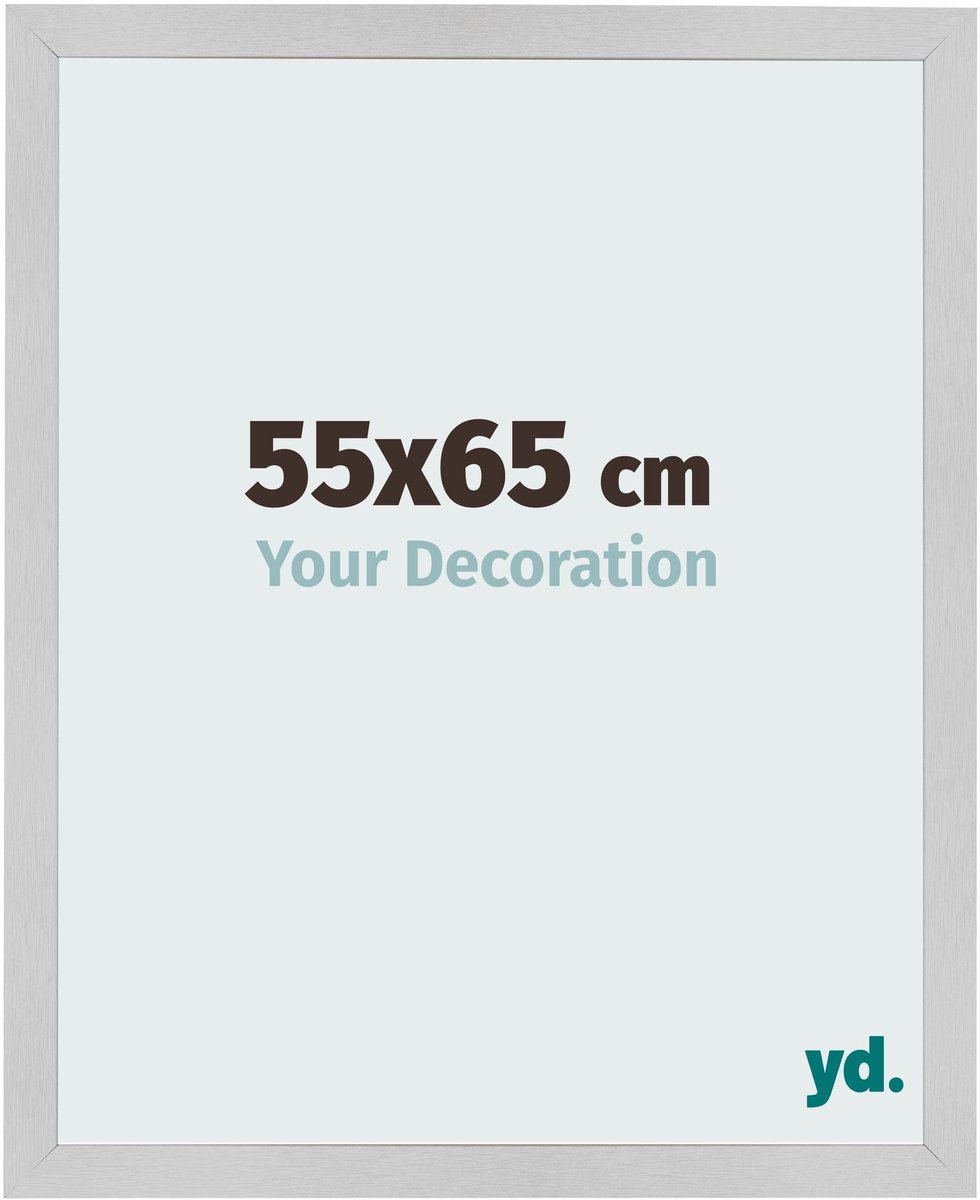 Your Decoration - Fotolijst 55x65 cm - MDF - Edelstaal - Bologna