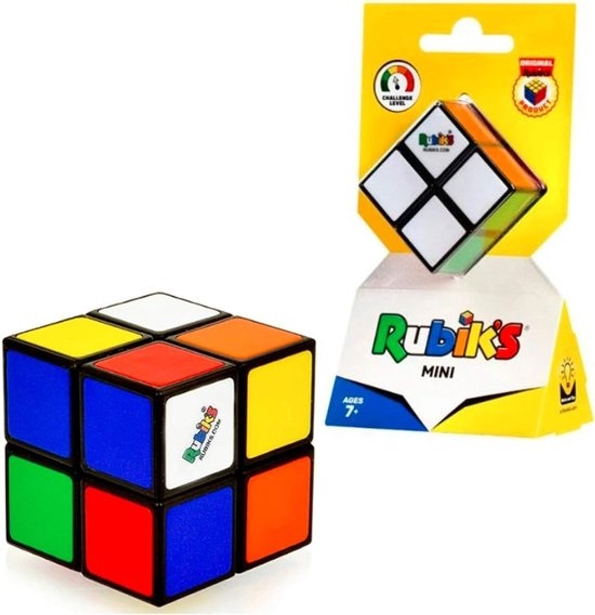 Mini Rubiks Kubus 2x2 Puzzel Speelgoed voor Beginners en Kinderen vanaf 7 jaar