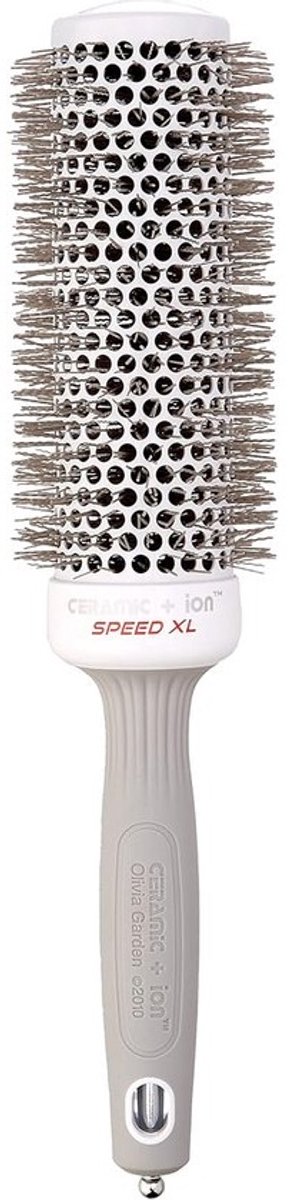 Professionele Ronde Haarborstel 45/60 mm Keramisch + Ion Speed XL voor Sneller en Zorgvuldig Föhnen
