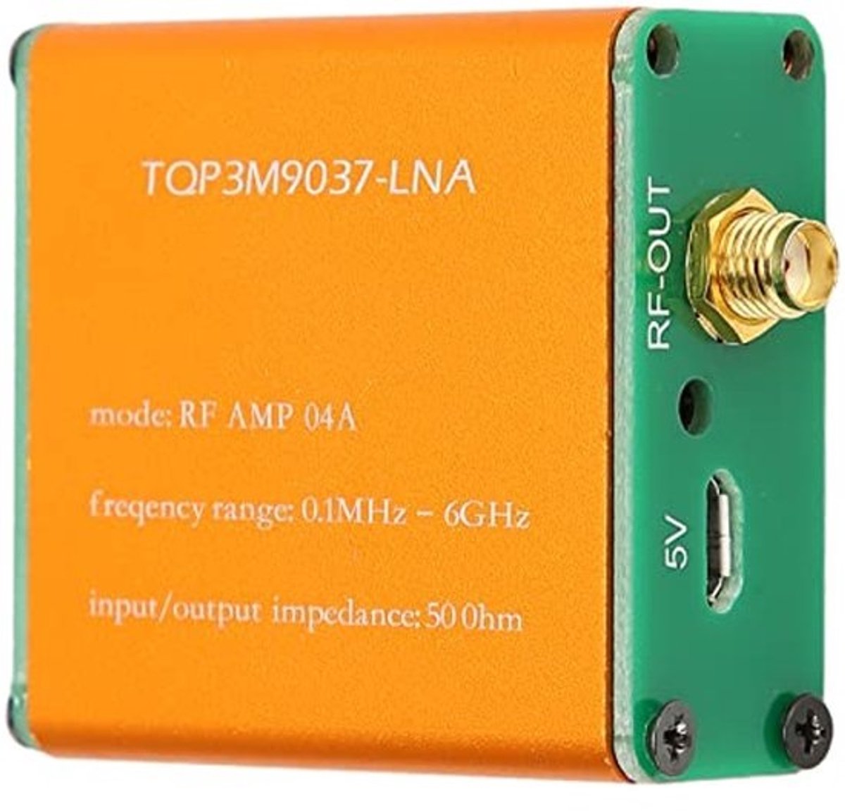 Hoge Versterking RF-versterker 0,1 MHz-6 GHz met Laag Geluidsniveau