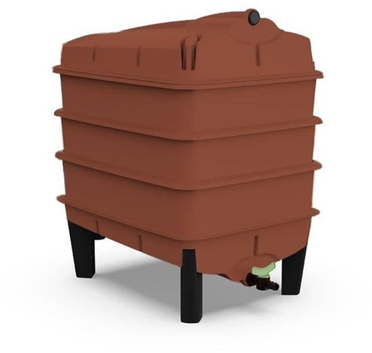 Worm Composter met 250g Wormen – Duurzame Afvalverwerking voor een Groene Tuin