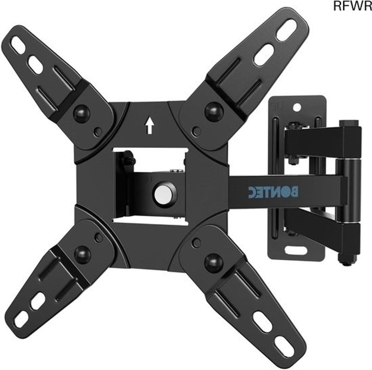 RFWR® Verstelbare TV Muurbeugel voor 13-42 inch LED LCD OLED TV's - Kantel- en Draaifunctie tot 25 kg