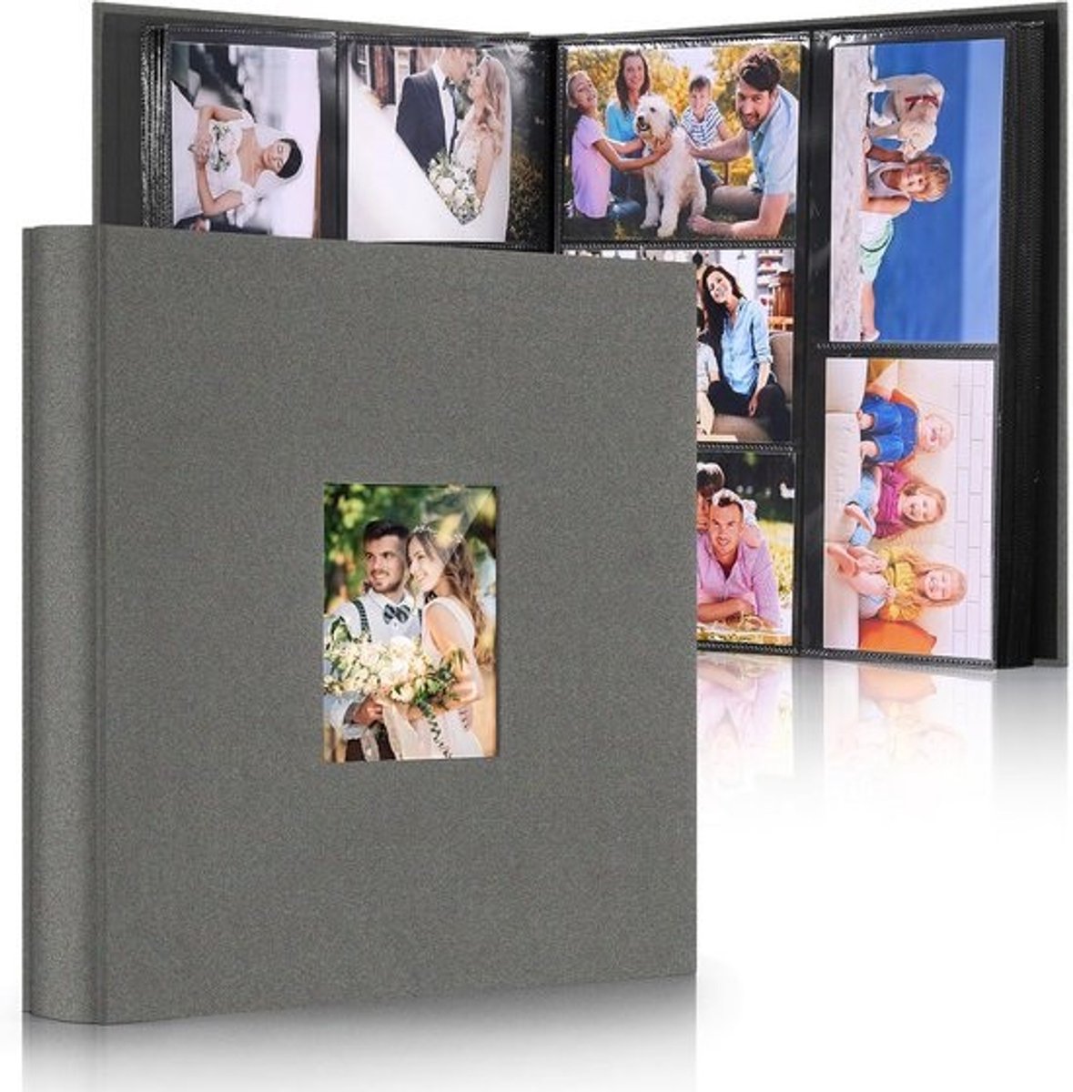 Fotoalbums 6x4 Inch - 600 Foto's, Aangepaste Linnen Kaft, Grote Capaciteit - Ideaal voor Trouwalbums, Familie Foto Boeken en Reisherinneringen