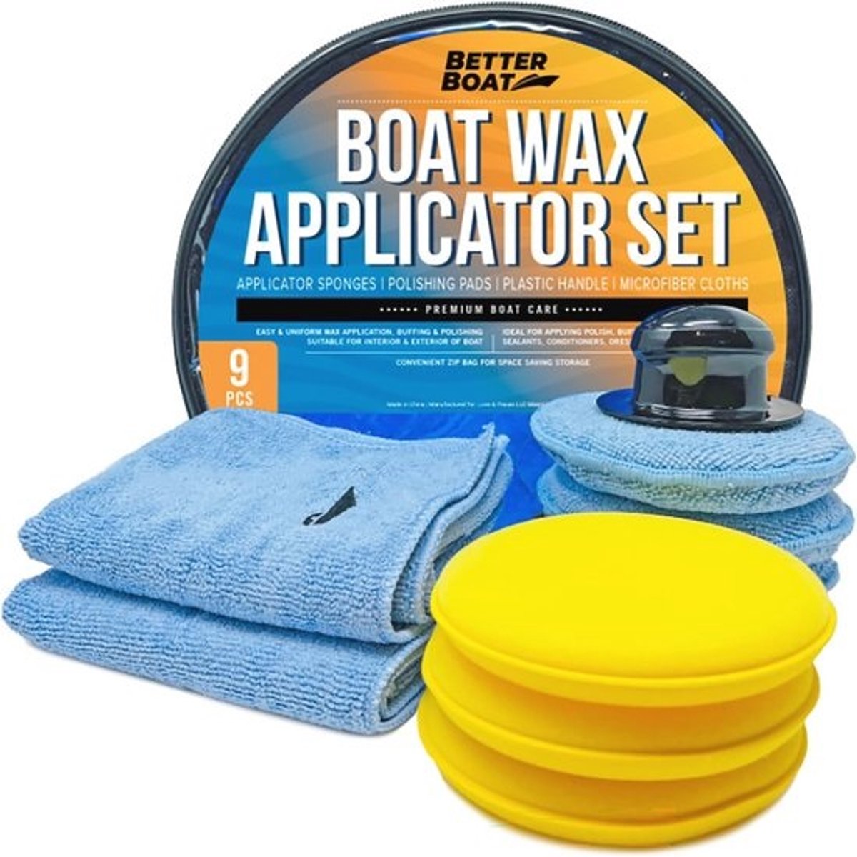 Microfiber Wax Applicator Pads - Complete Set voor Geweldige Wax Applicatie