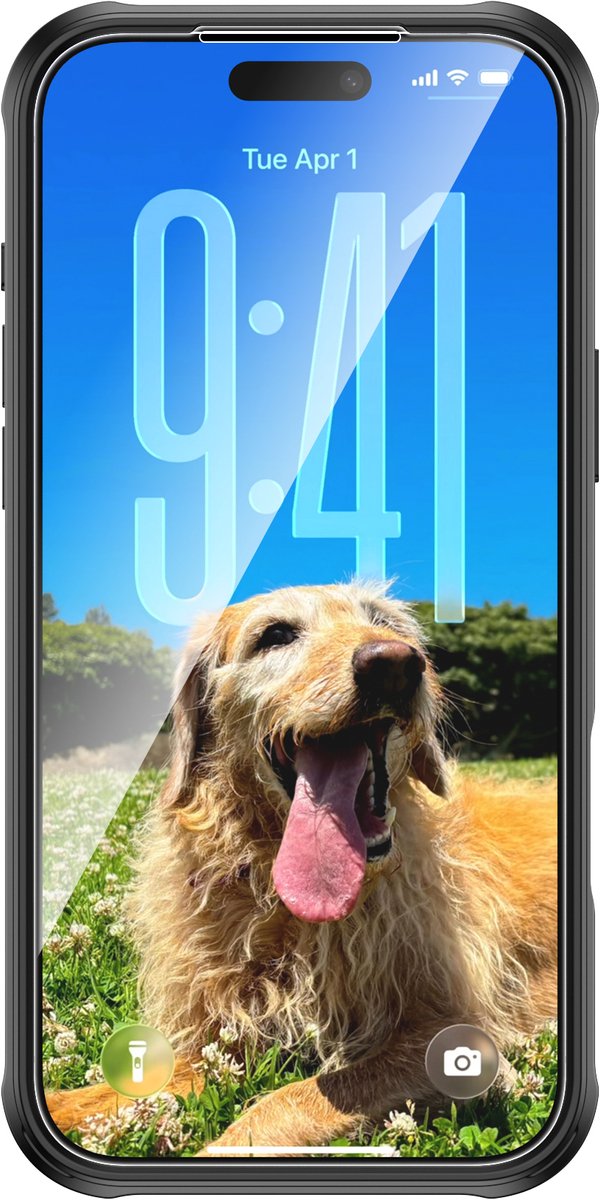 Valenta - Bumper Hoesje - iPhone 18 Pro Max - Full Cover - Tempered Glass - Zwart