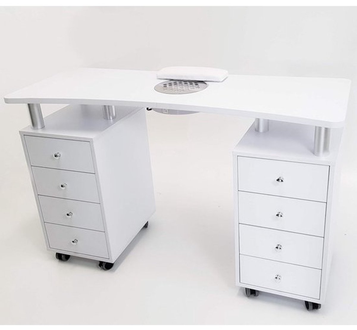 Professionele Manicure Tafel met Afzuiging en 8 Laden