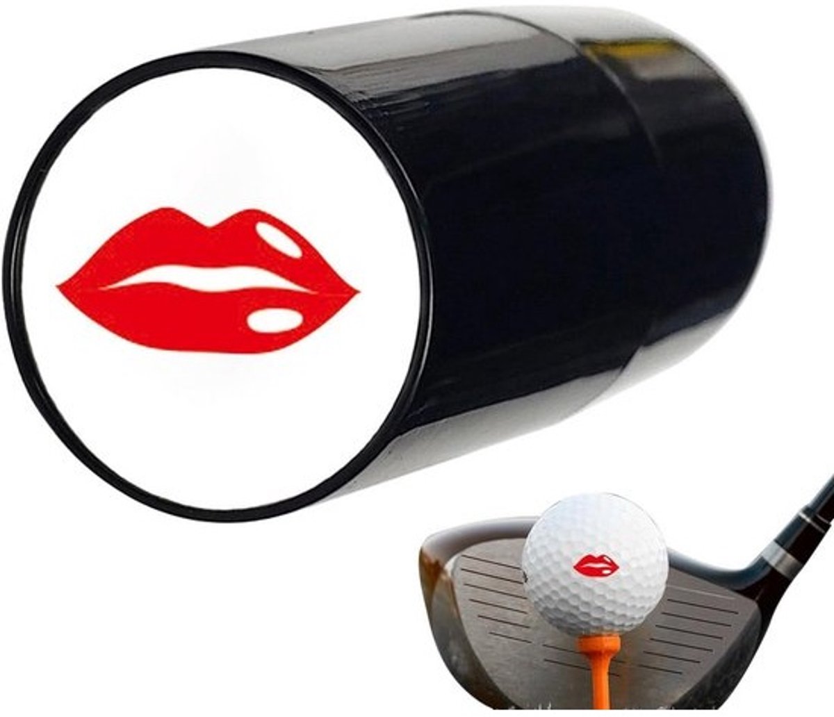 Golfbal Markering Tool - Golf Poot Pad - Bal Herkenning - Lichtgevoelig Display - 6 x 3 x 3 cm