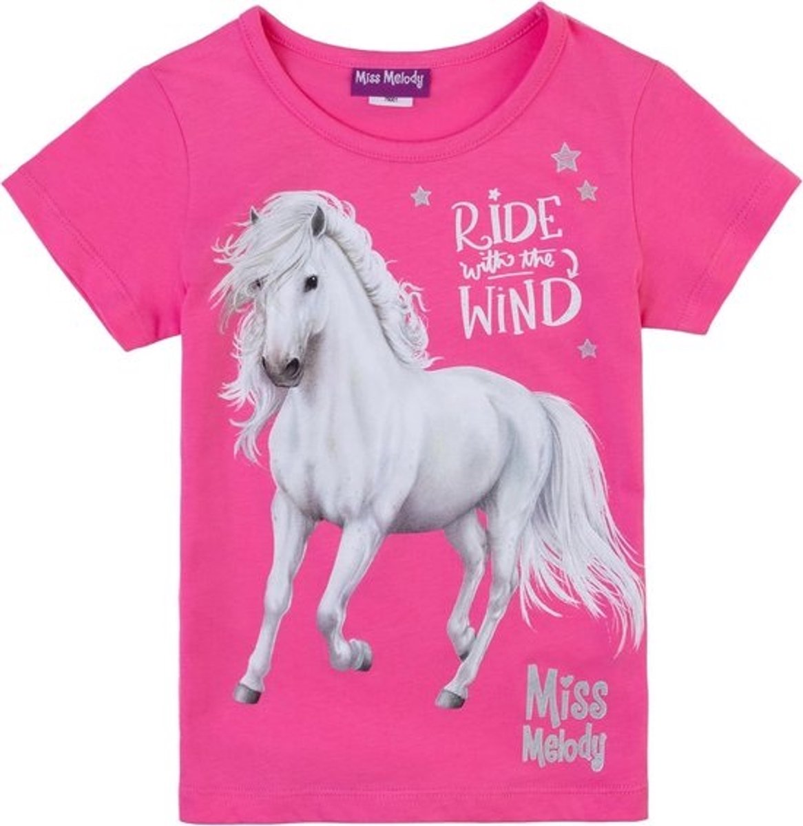 Roze T-Shirt voor Meisjes - Comfortabel en Stijlvol
