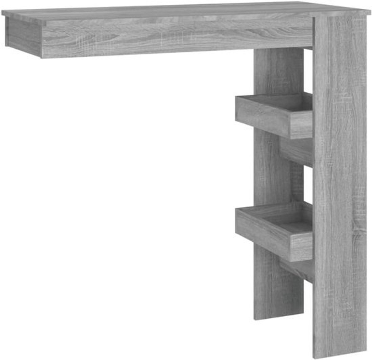 Wandmontage Bartafel Sombereik - Inklapbaar Eet- of Feesttafel - 102x45cm Griejs Sonoma