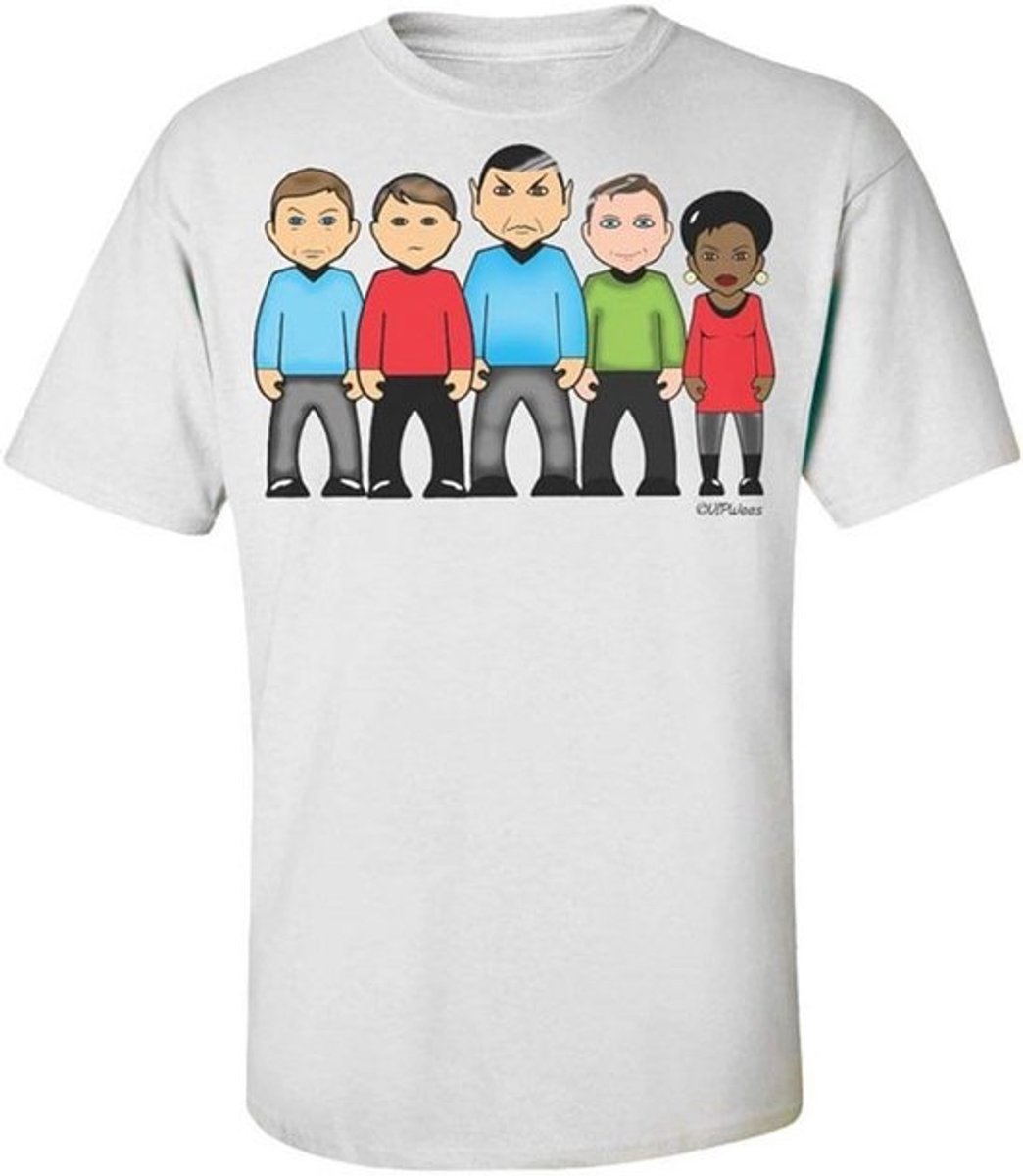 Heren T-shirt met Originele Film & TV Karikatuur - 100% Biologisch Katoen