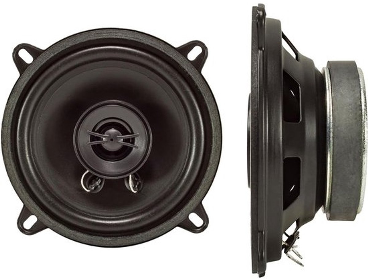 Coaxiale 2-weg Autoradio Luidsprekerset 130 mm (5.25 inch) 100 Watt Vermogen