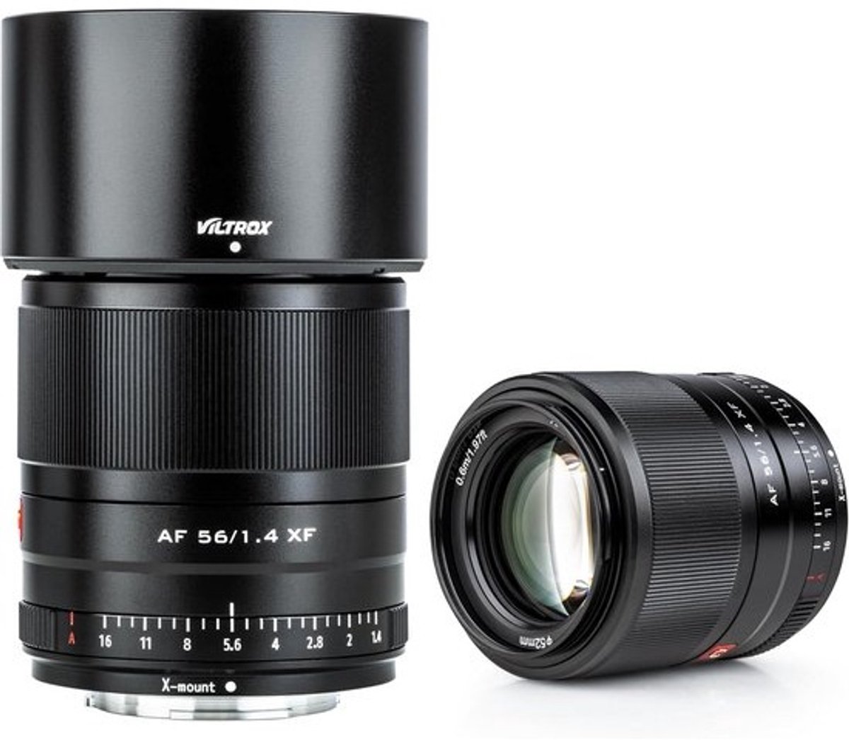 Portretlenzen 56mm f/1.4 Prime voor Fuji X-Mount Camera's - Snelle Autofocus