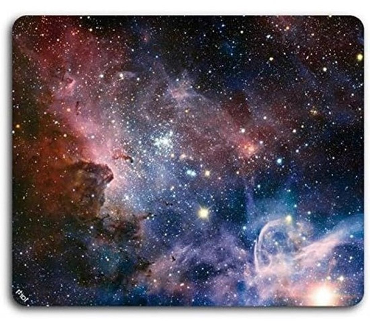 Muismat Ruimte - Muispad Kosmos - Bureau Organisatie - Carina Nebula Print - 23 x 19 cm - Meerdere kleuren