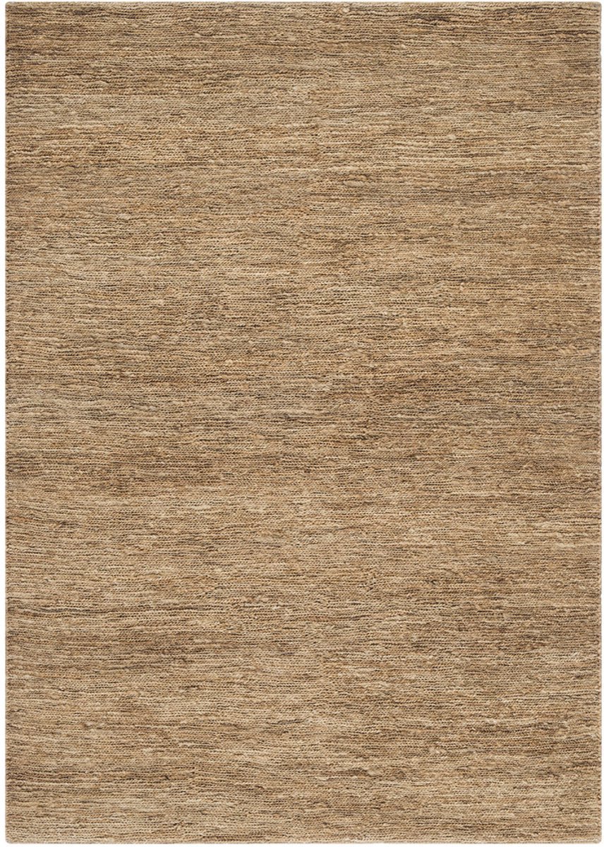 Lino Terra Natural Hennep Vloerkleed 200x300cm – Vlakgeweven Vloerkleed van 100% Hennep – 3,5 kg/m² - Hoogwaardig Vloerkleed voor o.a. Woonkamer, Eetkamer, Slaapkamer