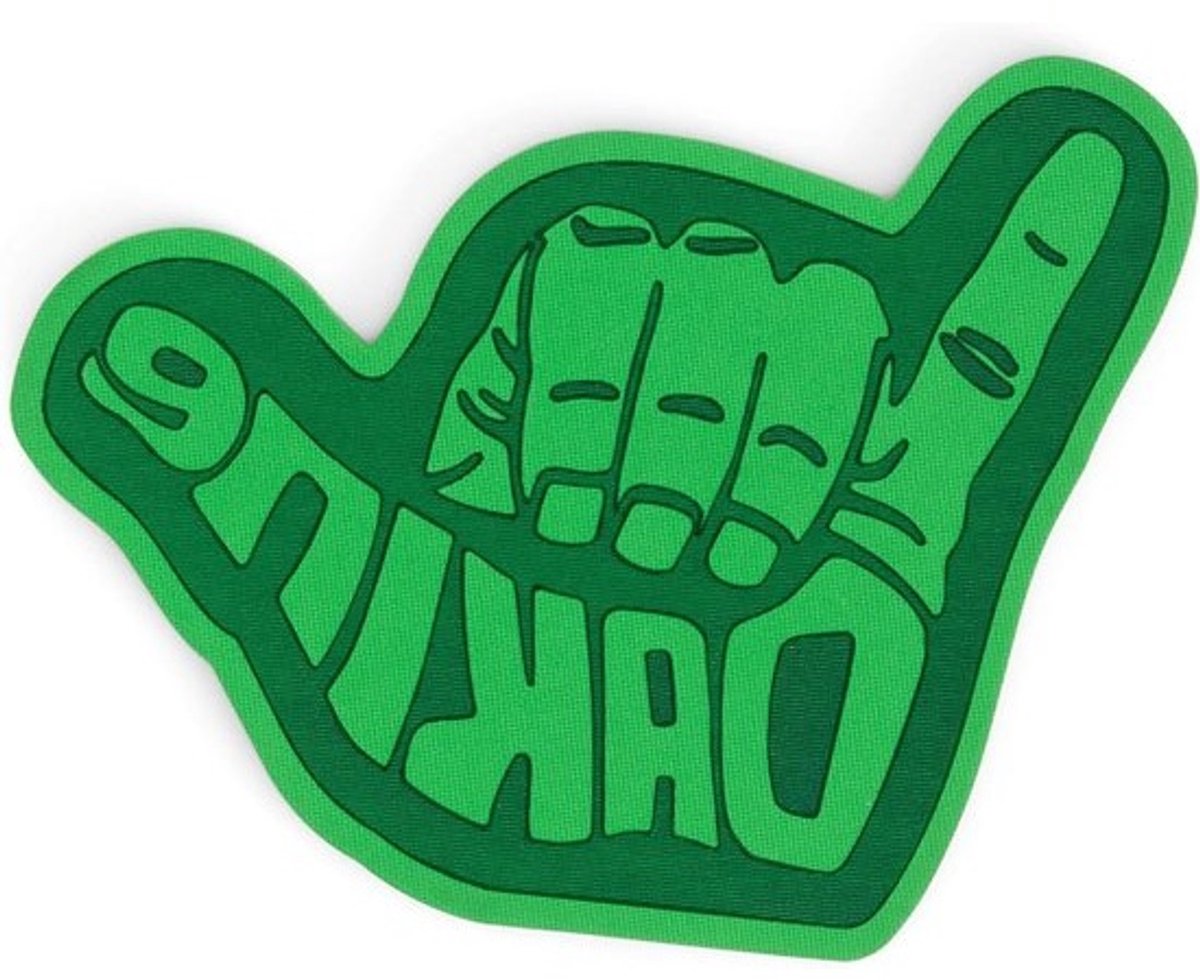 Snowboard Stomppad - Tractiepad Snowboard - Snowboarden Stabiliteit - 3M Verwijderbare Lijm - 22.6 x 15.8 cm - Groen