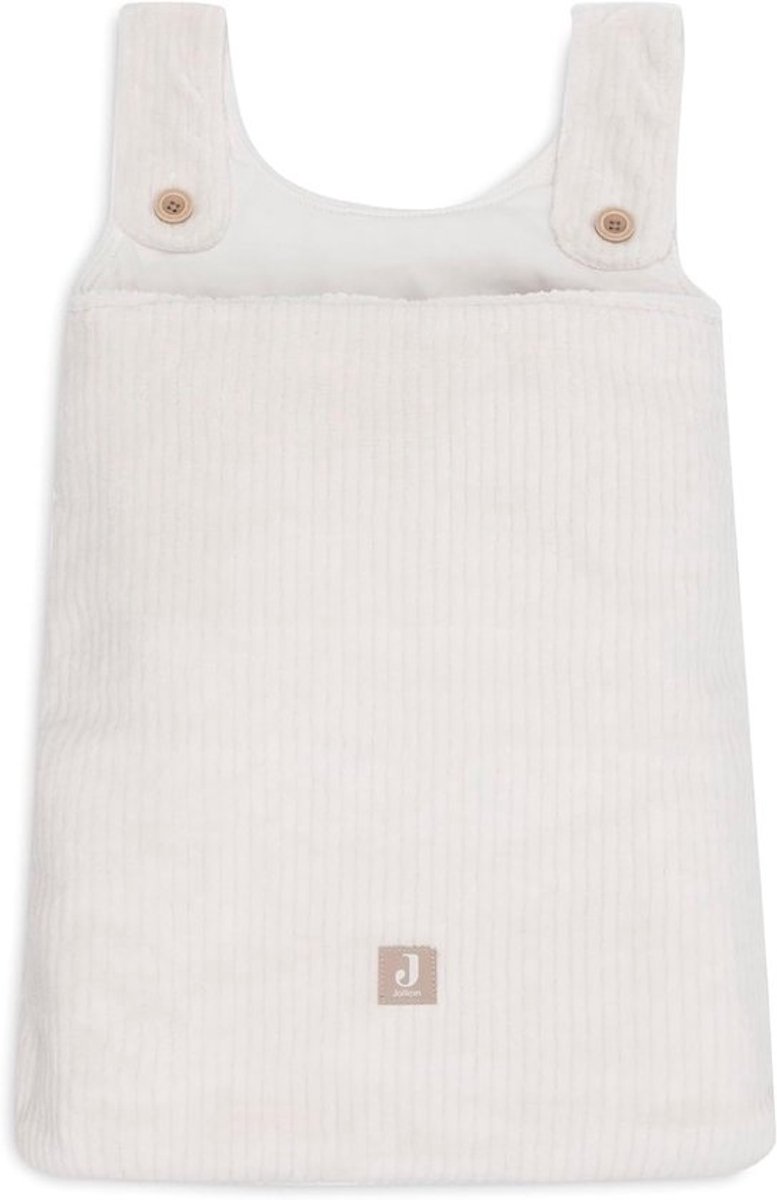 Box Opbergzak - Baby Organizer - Knuffels Opbergen - Zacht Stabiel Direct Klaar - 65x42x10 cm - Havermout Ribstof