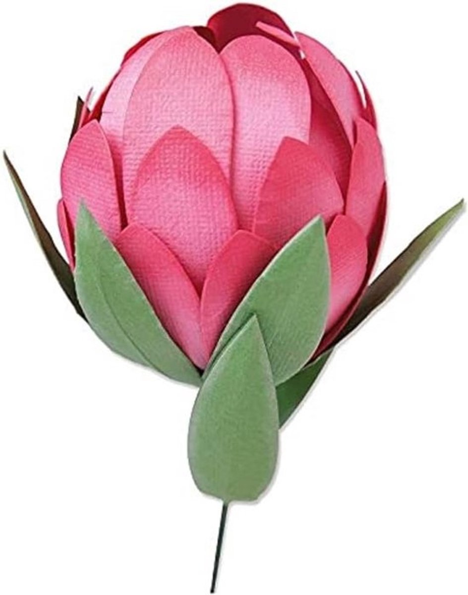 Grote Stevige Snijmal Bloemen - Voor Papier Karton Stof en Leer