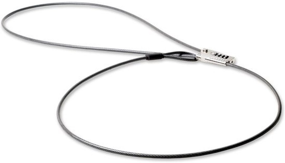 Compact en Dun Fietscombinatieslot met Lange Kabel voor Fiets, Scooter en Meer