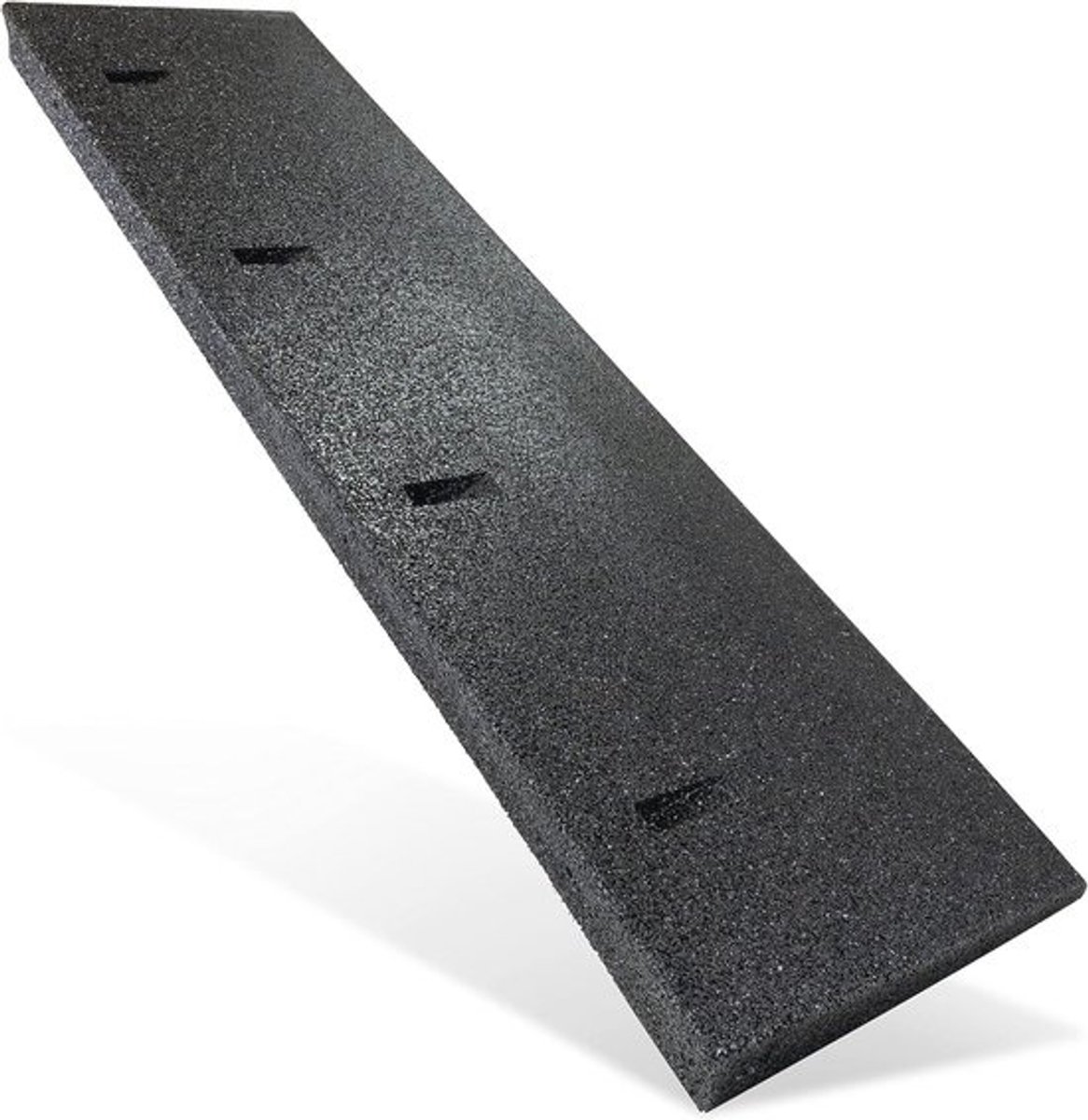 Oprijplaat Rubber 50-100 cm - Oprijhulp voor Rolstoel, Auto en Verkeer