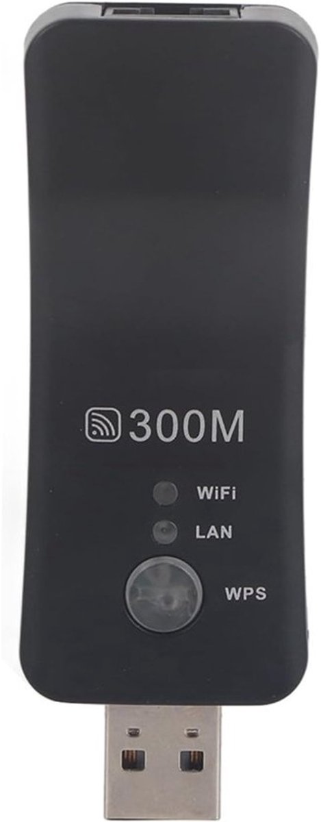 Draadloze WiFi Repeater Signaalversterker USB 300Mhz AP Adapter