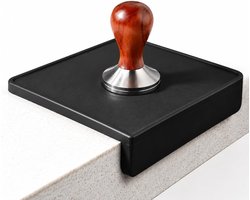 Espresso Tamper Mat van Voedselveilige Siliconen, 20 x 15 cm, Antislip en Warmtebestendig voor Barista en Koffiebereiding, Perfect voor Koffieliefhebbers