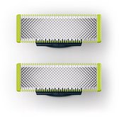 Philips Norelco OneBlade QP220/51, Lame de rasage, Argent, Jaune, 4 mois, Philips, OneBlade (QP25xx) OneBlade (QP26xx) OneBlade Pro (QP65xx) OneBlade Pro (QP66xx)
