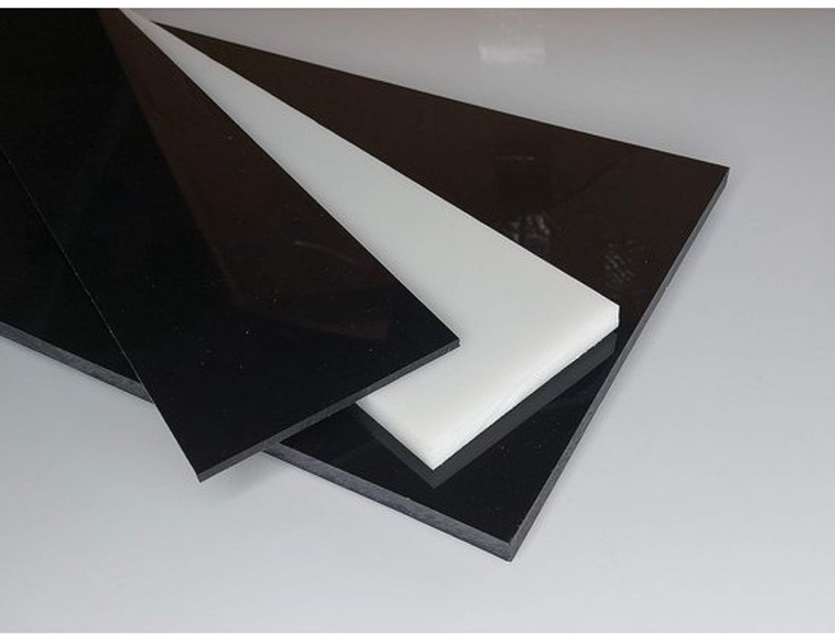 Plastic Plaat - PA 6 Materiaal - Industriële Toepassingen - Hoge Sterkte Stijfheid - 500 x 245 x 30 mm