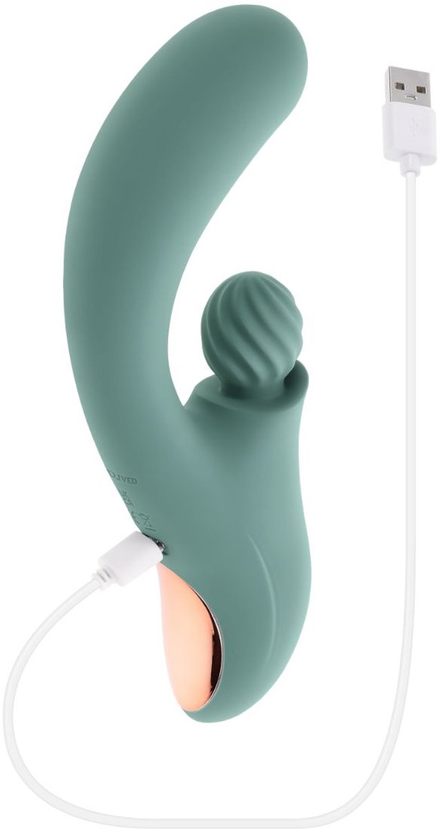 Evolved - Spiral Charm Clitorisvibrator - Groen