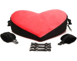 XR Brands Bondage Love Kussen -/ seksmeubel - Rood