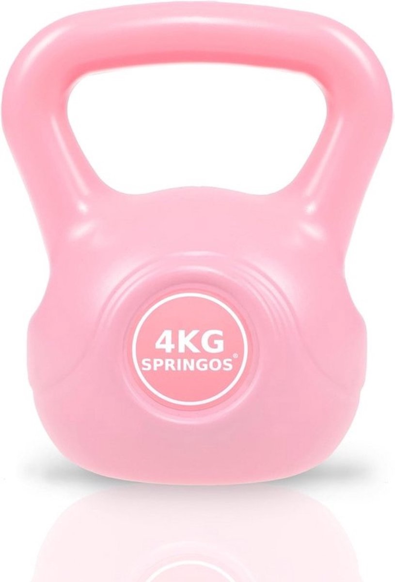 Kettlebell voor Vrouwen - Rondgewicht voor Thuistraining, Fitness en Spieropbouw (2kg t/m 10kg)