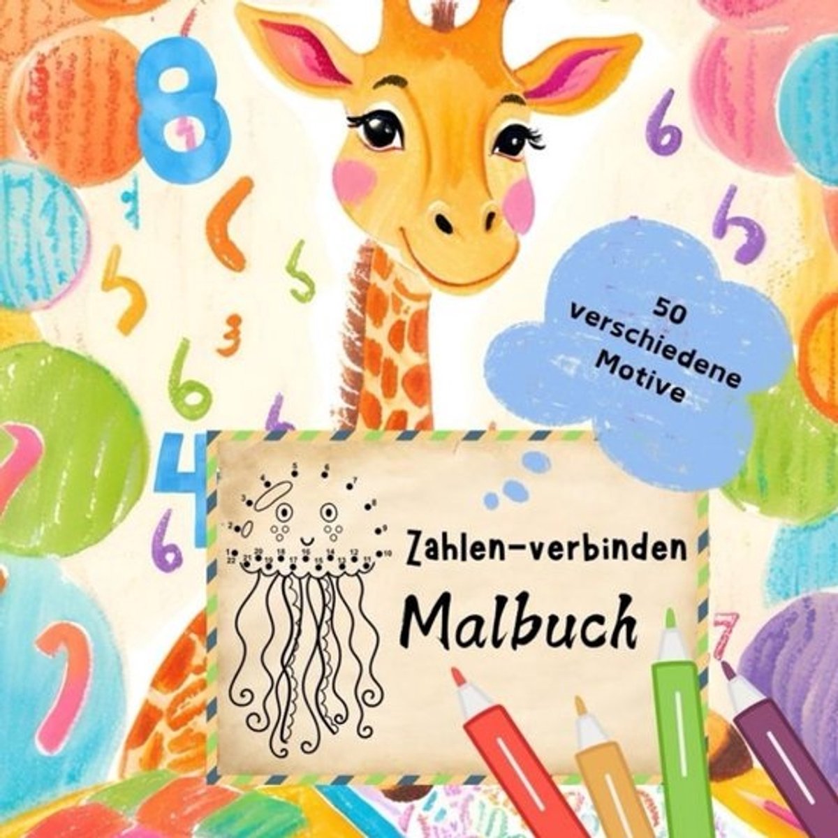 Punt naar Punt Verbinden 1-100 Malboek voor Kinderen: Getallen Leren en Fijne Motoriek Oefenen