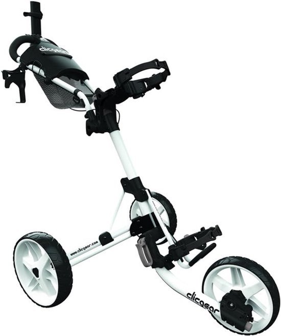 Driewielige Golf Trolley Pushcart - Compact & Inklapbaar — afbeelding 2