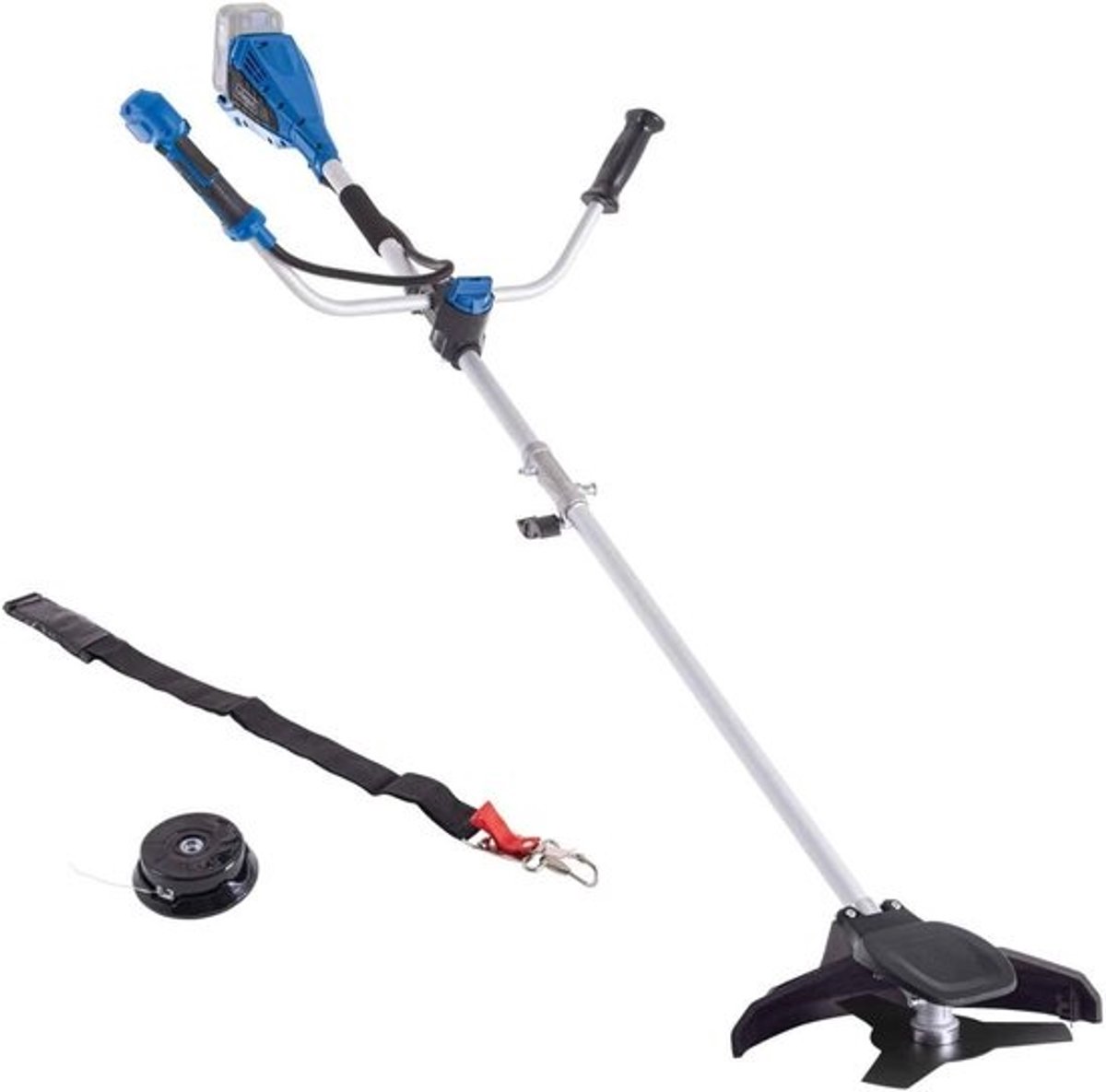 Accu Bosmaaier - Grastrimmer Touw - Tuinonderhoud - Borstelloze Motor - 330mm Snijbreedte