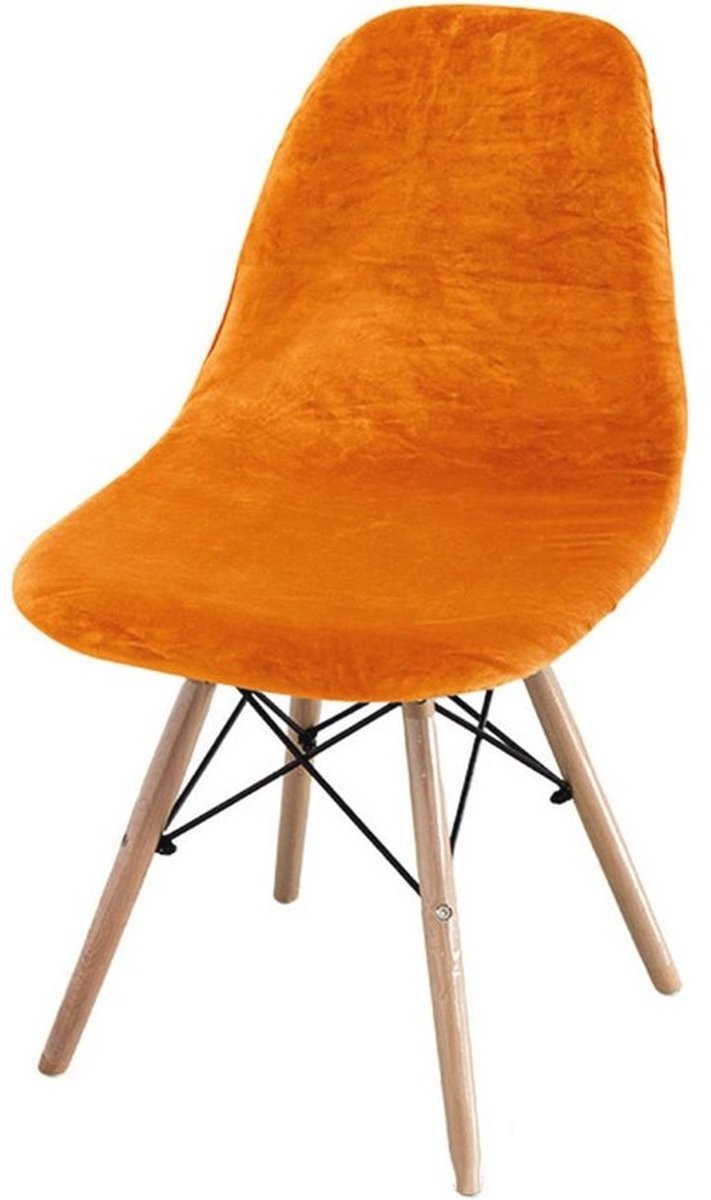 Elastische Fluwelen Stoelhoezen voor Eetkamer - Set van 1/2/4/6 Stuks, Scandinavisch Design, Perfecte Pasvorm voor Keuken en Woonkamer