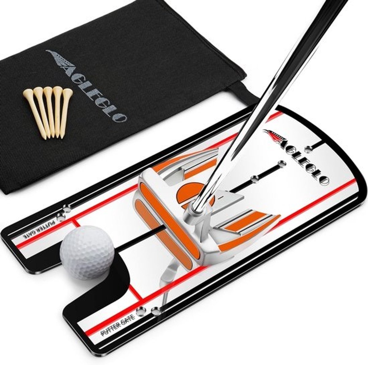 Golf Oefenspiegel voor Putting Training en Lijncorrectie