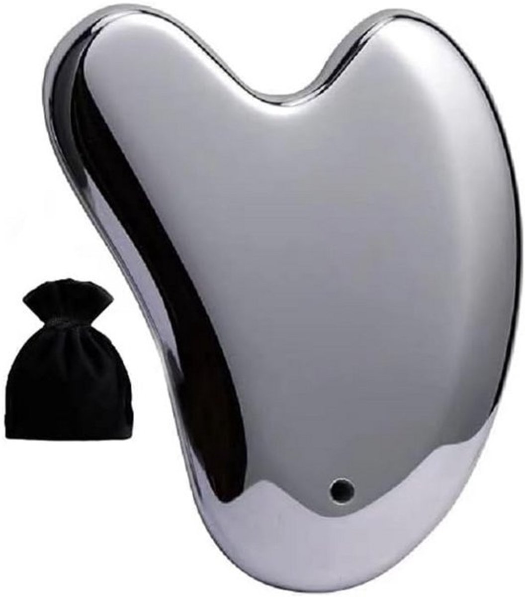 Gua Sha Gezichtstool van Terahertz Steen voor Gezichtsmassage