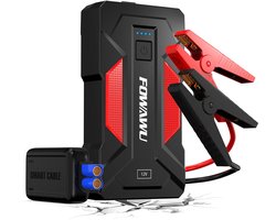 FOWAWU 6000A 22800mAh Car Jump Starter (9,5 L Gas,7,5 L Diesel), 12 V Car Battery Jump Starter, Battery Jumper Starter - ShopVlot