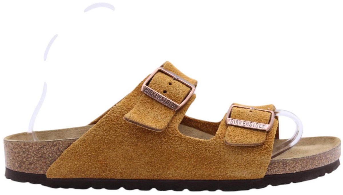 Birkenstock - Schoenen - Bruin - Heren - Maat 43 -