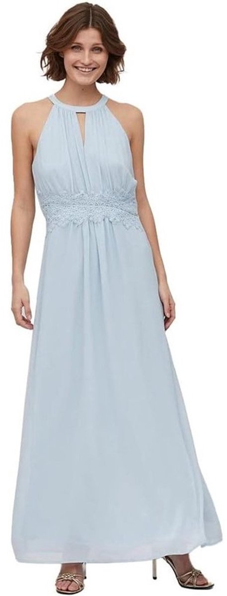 Maxi Jurk Halterneck voor Dames - Avondjurk met Kant
